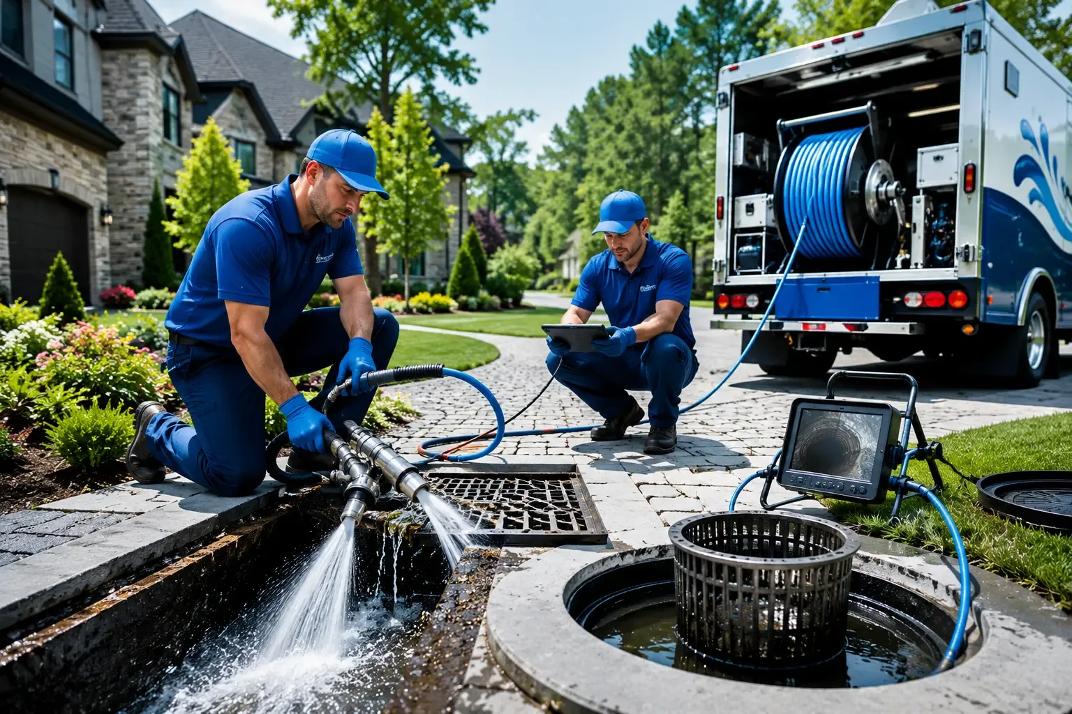 Local outdoor drain cleaning professionals in Clarksville, FL